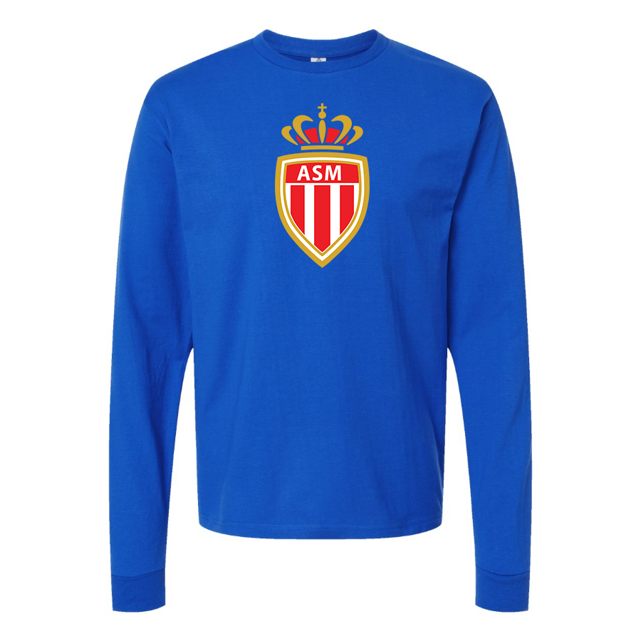 Men's AS Monaco FC Long Sleeve T-Shirt