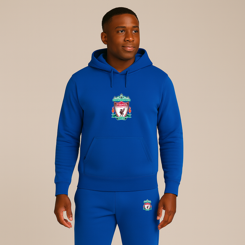 Men's Liverpool Football Club Est.1892 Hoodie Joggers Set