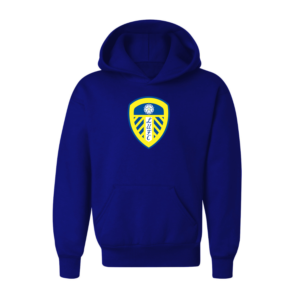 Youth Kids Leeds United Football Club Pullover Hoodie