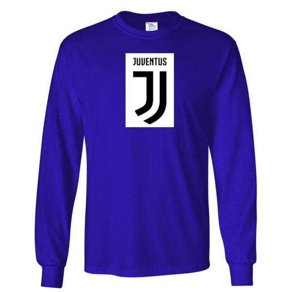 Men's Juventus Soccer Long Sleeve T-Shirt