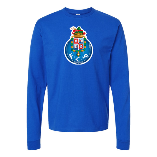 Men's Porto FC Cotton Long Sleeve T-Shirt
