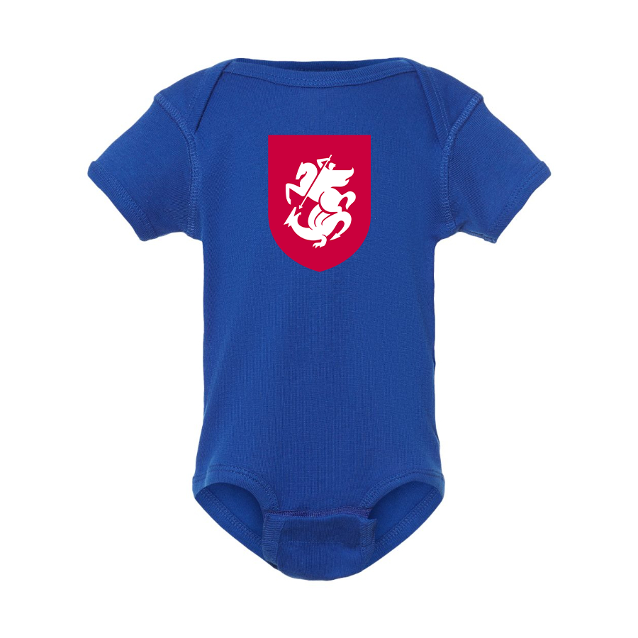 Georgia National Soccer Team Baby Romper Onesie