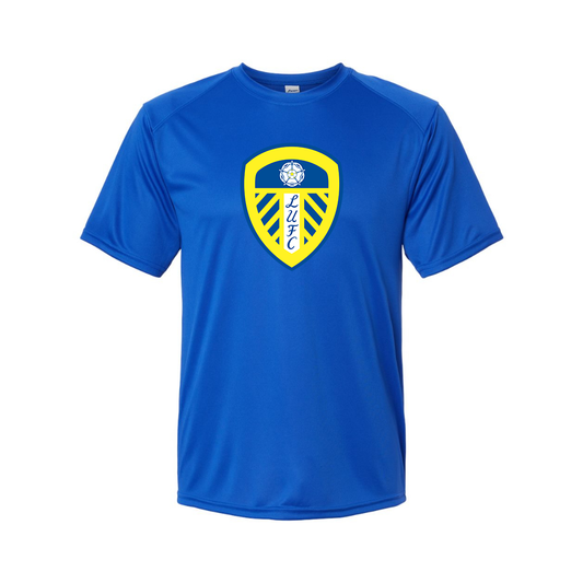 Youth Kids Leeds United Football Club Performance T-Shirt