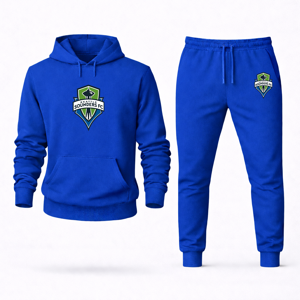 Men's Seattle Sounders FC Hoodie Joggers Set