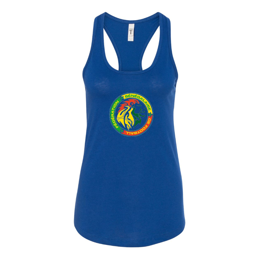 Women's Senegal National Soccer Team Racerback Tank Top