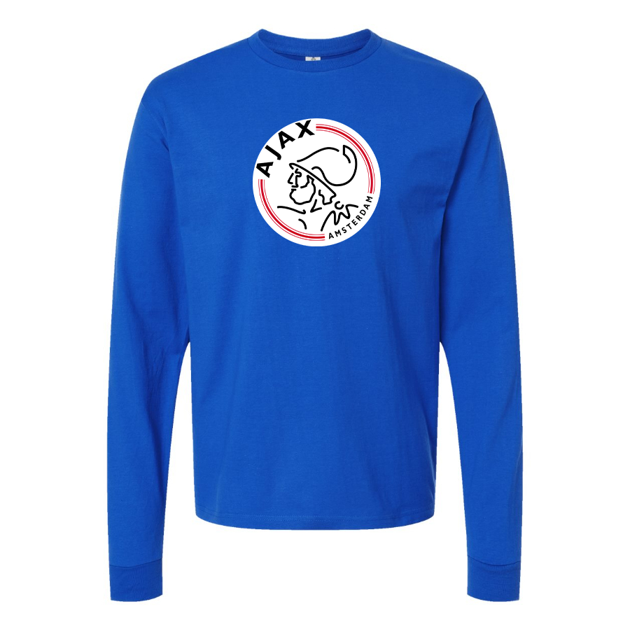 Men's Amsterdamsche FC Ajax Cotton Long Sleeve T-Shirt