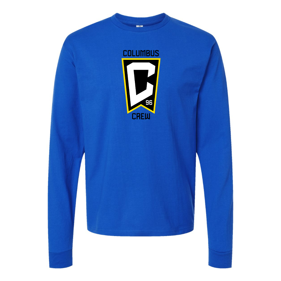 Men's Columbus Crew FC Cotton Long Sleeve T-Shirt