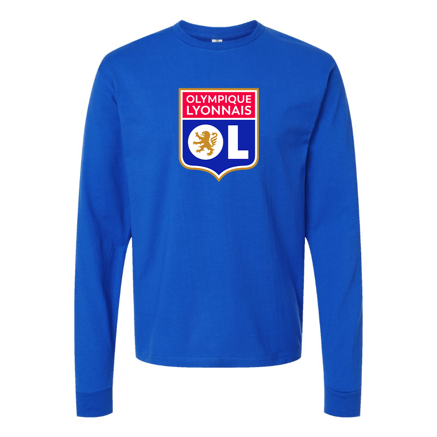 Men's Olympique Lyonnais FC Long Sleeve T-Shirt