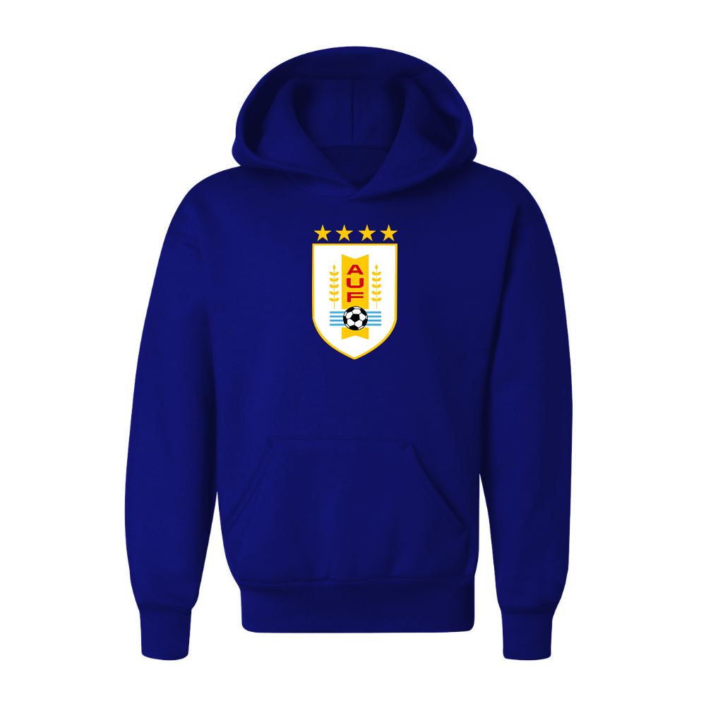 Youth Kids Uruguay National Soccer Team Pullover Hoodie