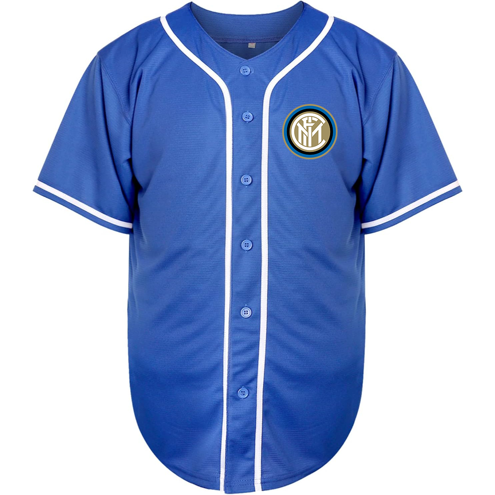 Men's Inter Milan Soccer Baseball Jersey