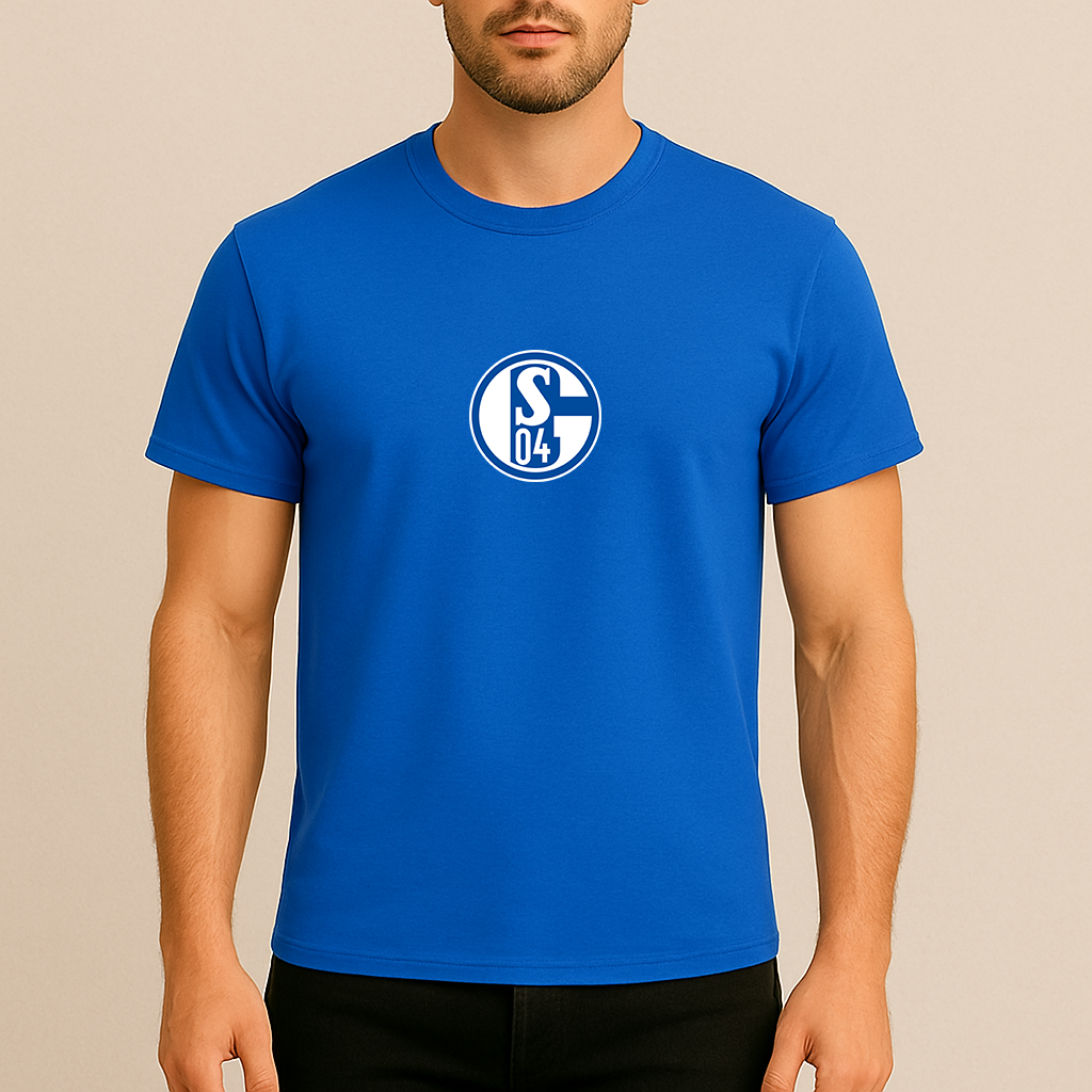 Men's Schalke 04 FC Cotton T-Shirt