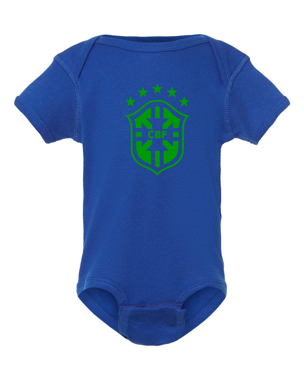 Baby Brazil Soccer Romper Onesie