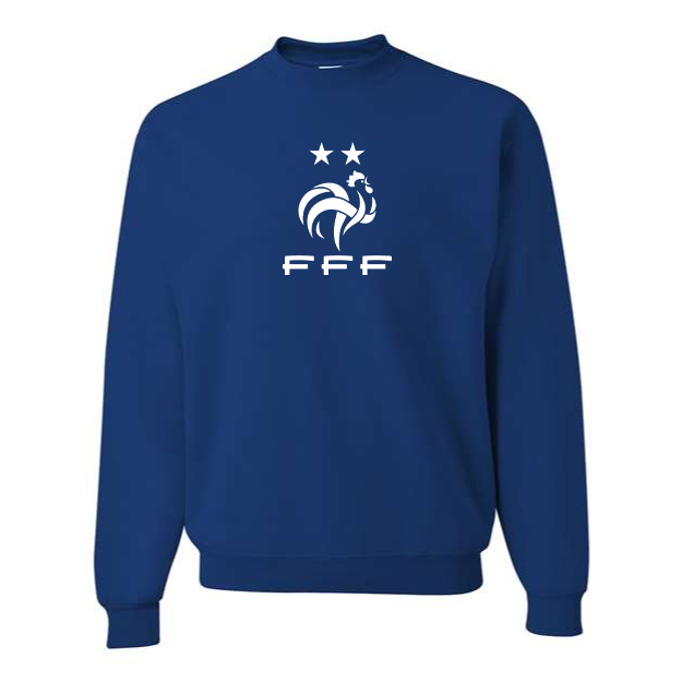 Men's France Soccer Crewneck Sweatshirt