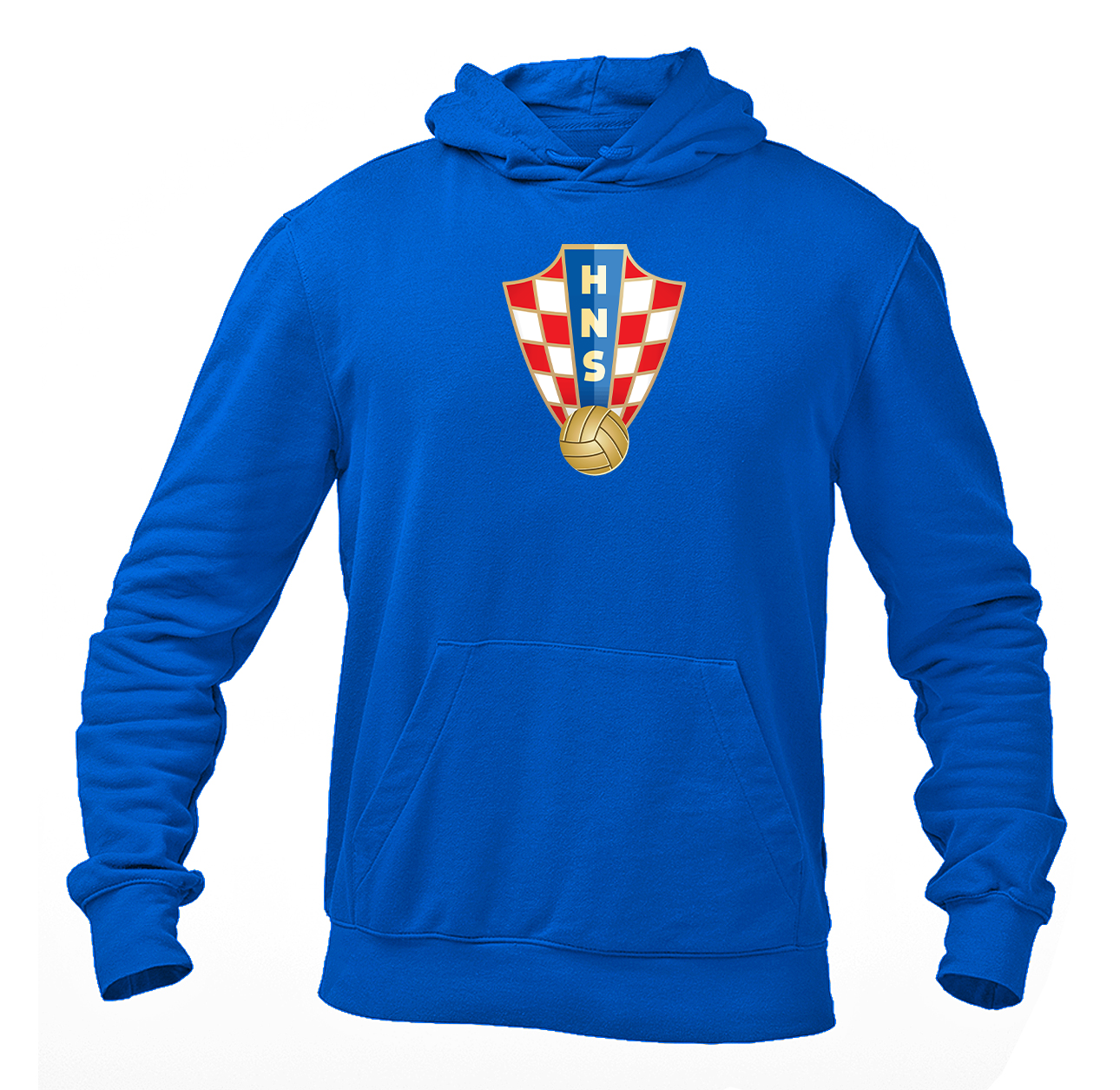 Men's Croatia National Soccer Team Pullover Hoodie