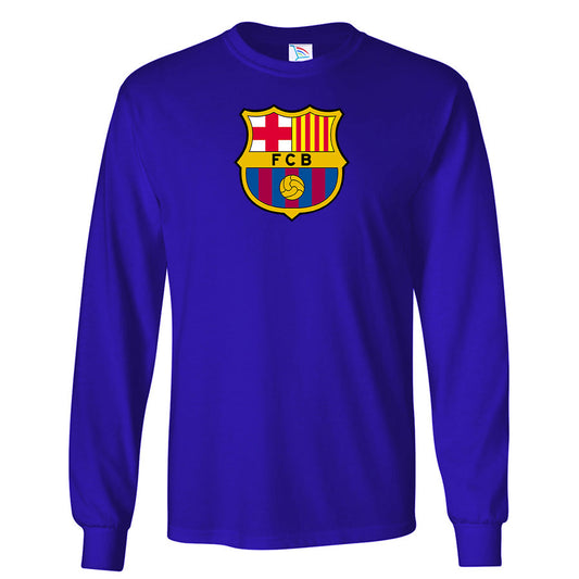 Men's F.C. Barcelona Soccer Long Sleeve T-Shirt