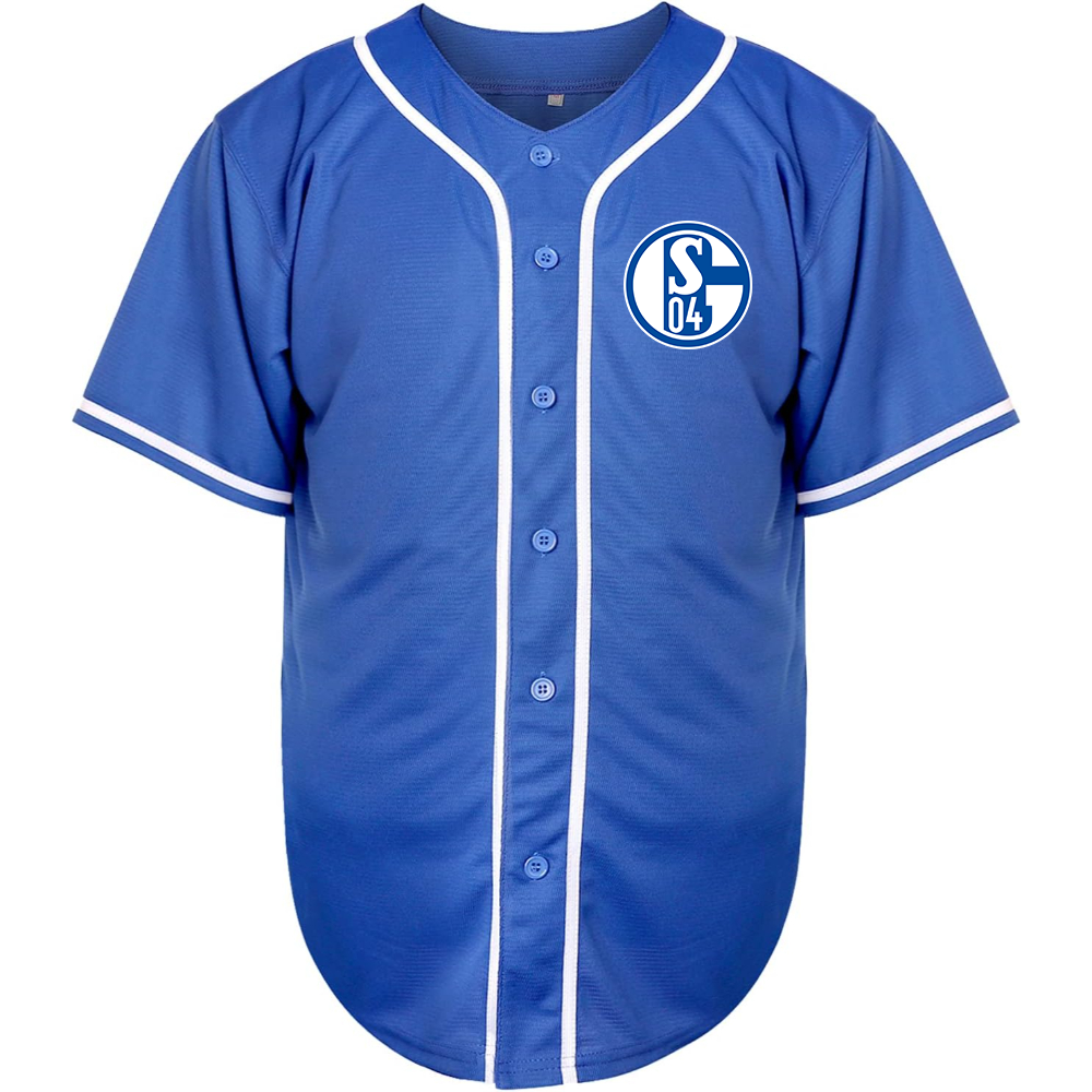 Men's Schalke 04 FC Baseball Jersey