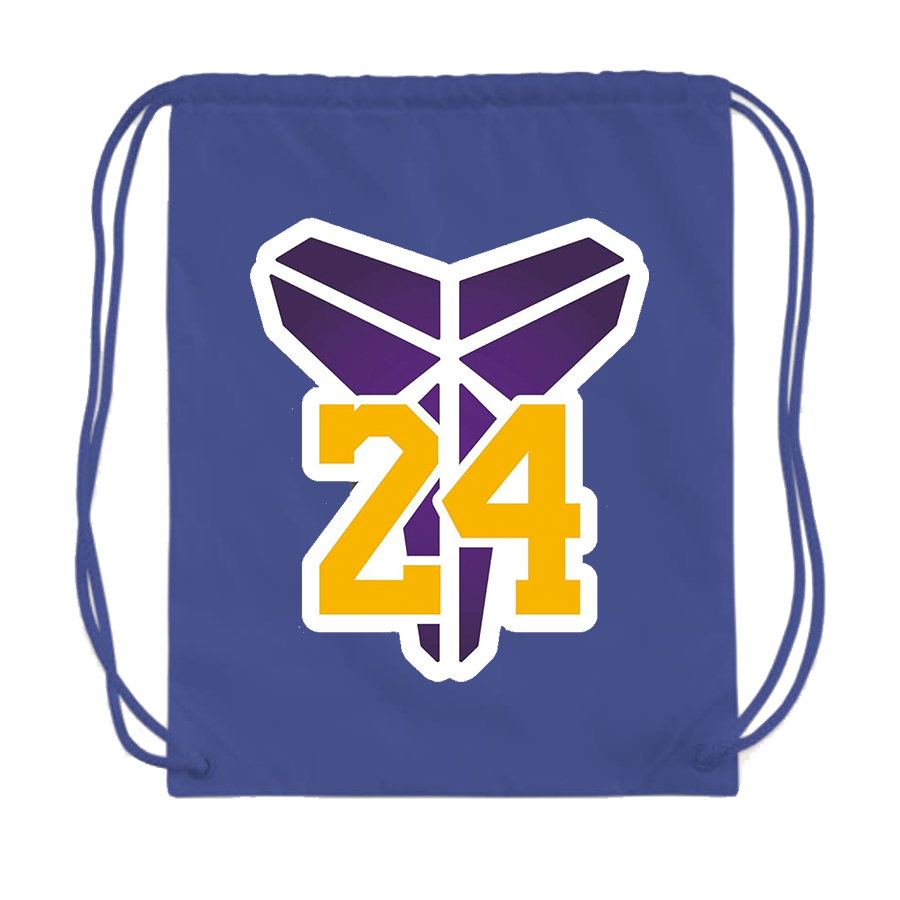 Kobe Bryant Mamba 24 Drawstring Bag