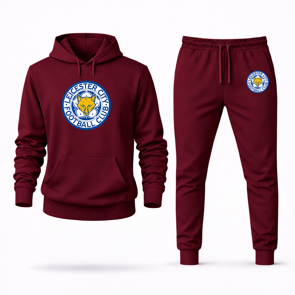 Men's Leicester City FC Hoodie Joggers Set