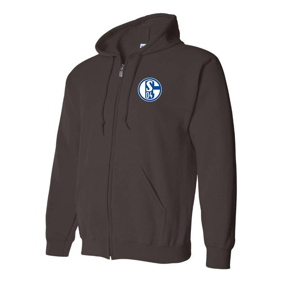 Men's Schalke 04 FC Zipper Hoodie