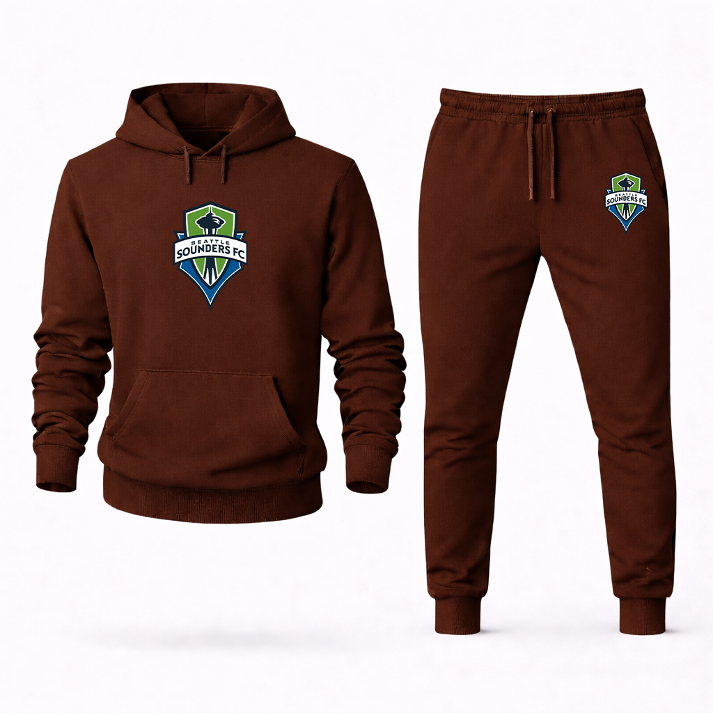Men's Seattle Sounders FC Hoodie Joggers Set