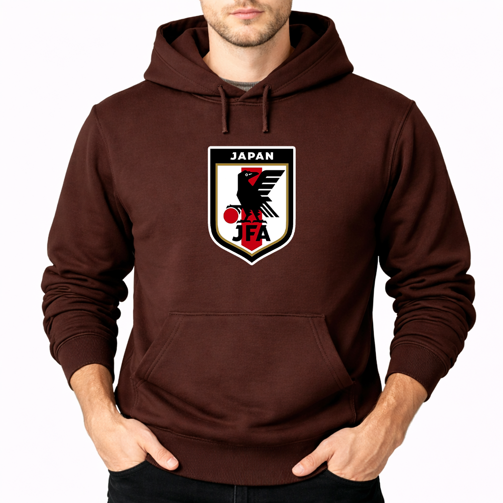 Men's Japan National Soccer Team Pullover Hoodie