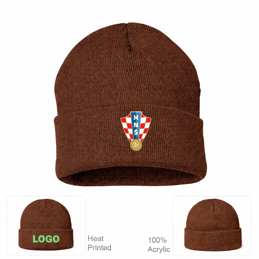 Croatia National Soccer Team Beanie Hat
