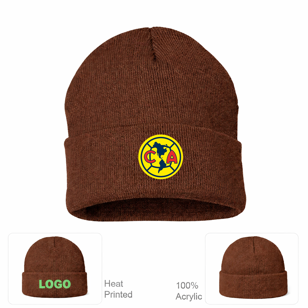 Club America Football Beanie Hat