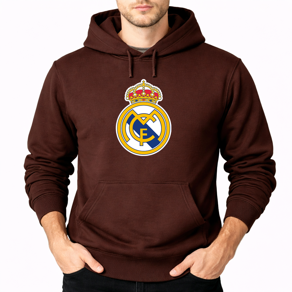 Men’s Real Madrid Soccer Pullover Hoodie
