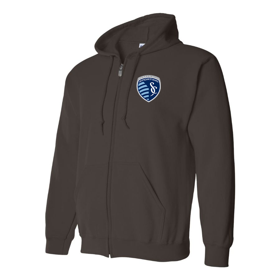 Men's Sporting Kansas City FC Zipper Hoodie