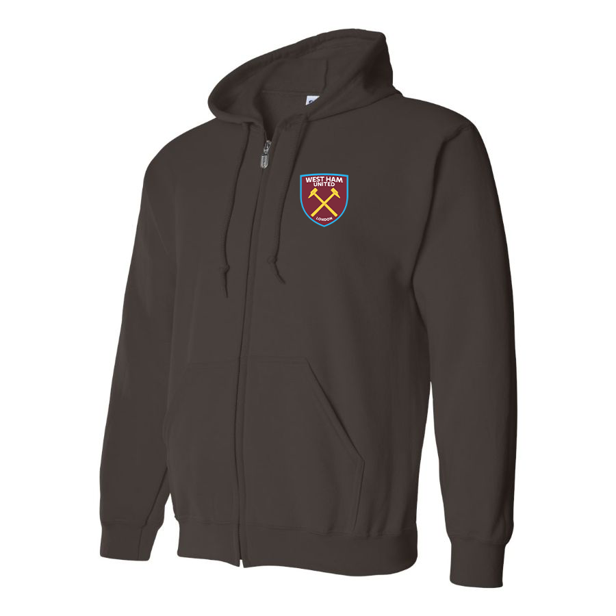 Men's West Ham United FC Zipper Hoodie