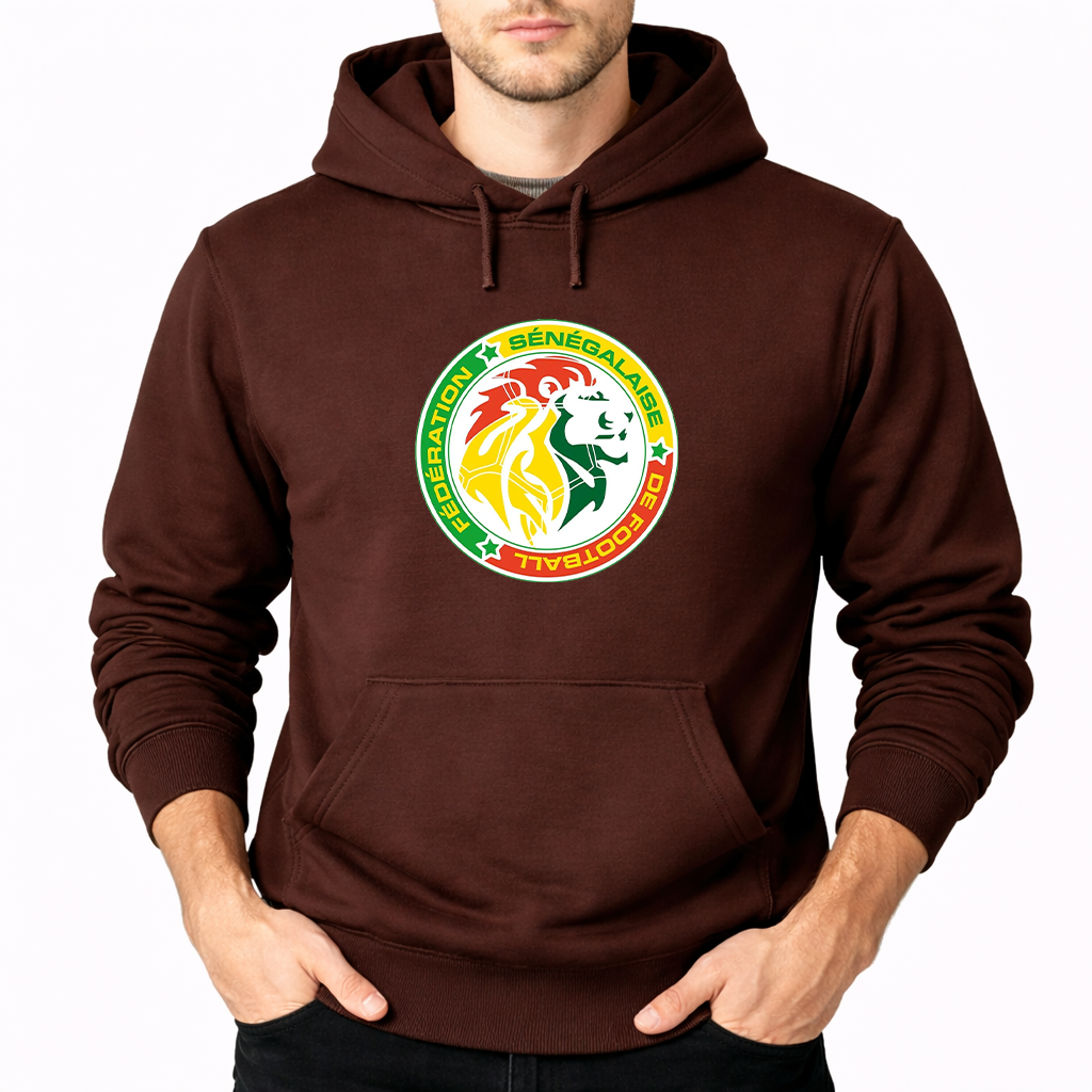 Men's Senegal National Soccer Team Pullover Hoodie