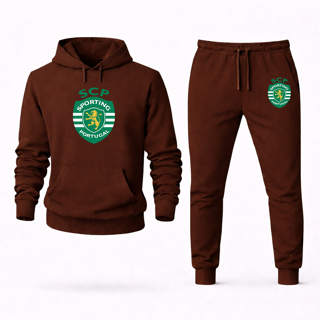 Men's Sporting CP FC Hoodie Joggers Set