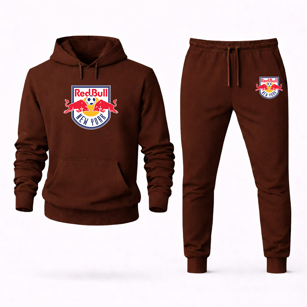 Men's New York Red Bulls FC Hoodie Joggers Set
