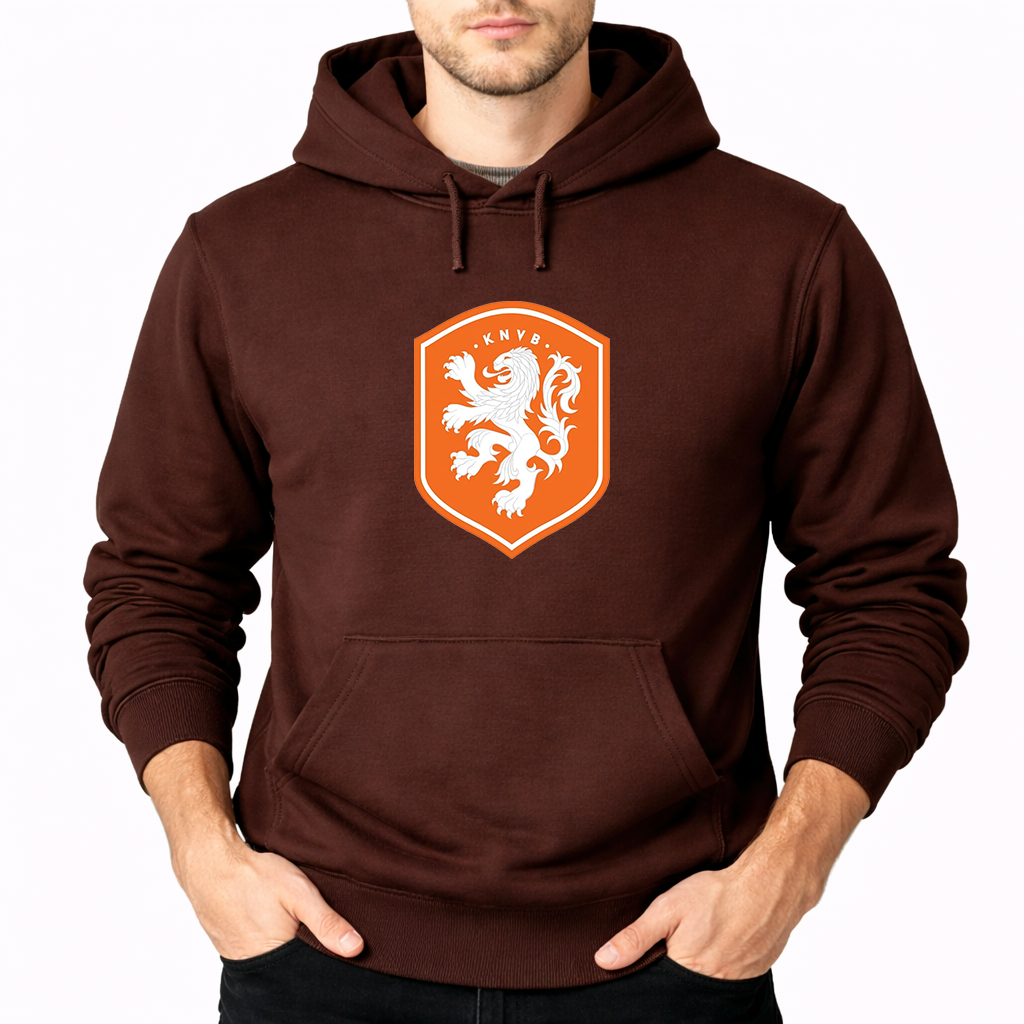 Men's Netherlands National Soccer Team Pullover Hoodie