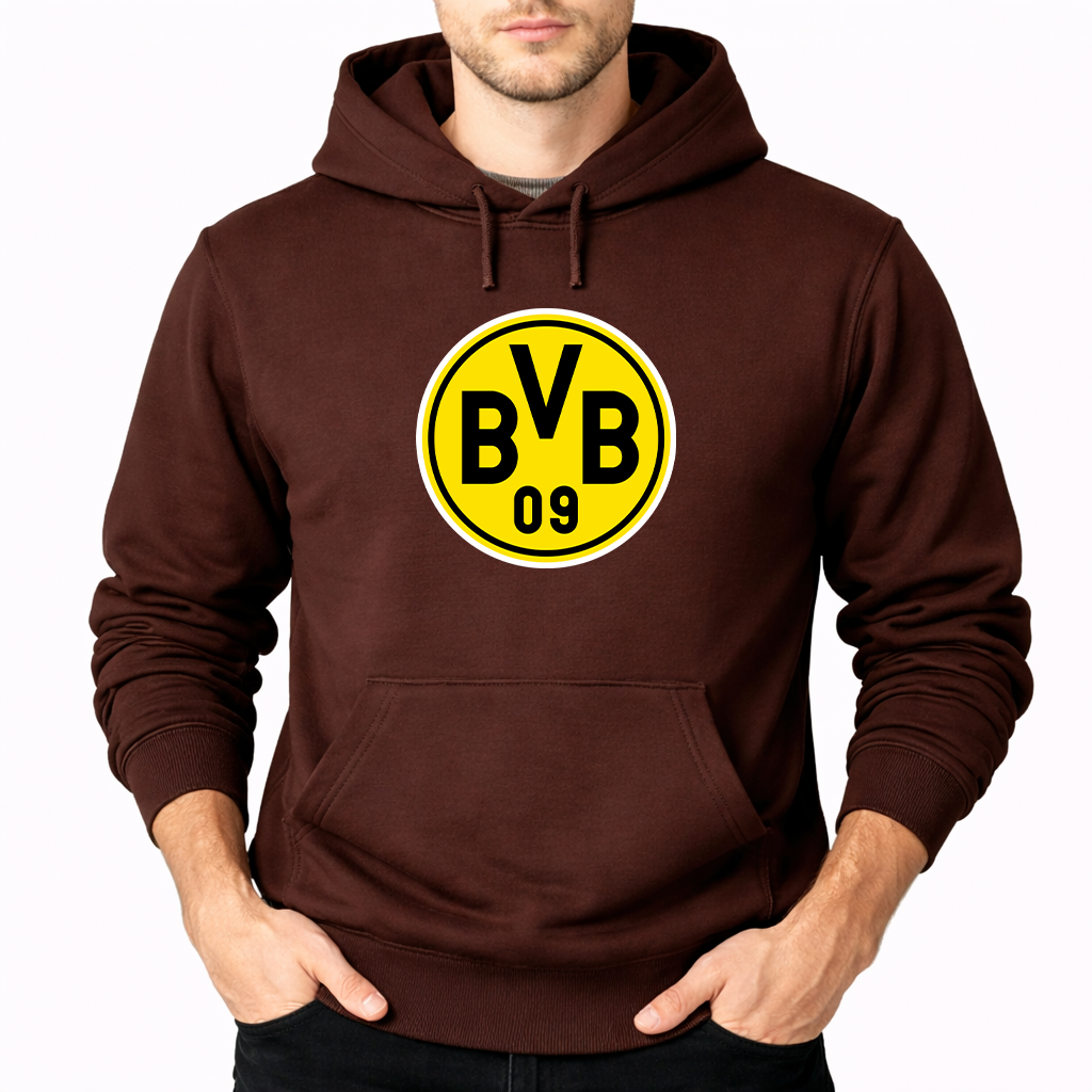 Men's Borussia Dortmund BVB FC Pullover Hoodie