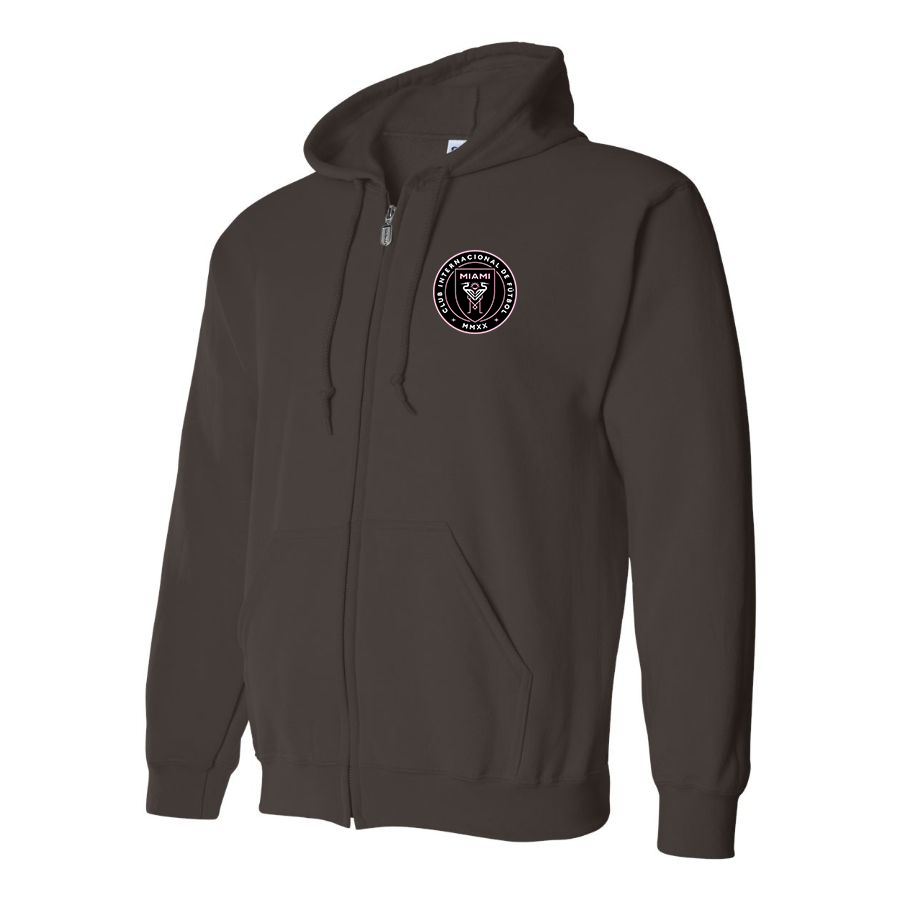 Men's Inter Miami FC Zipper Hoodie