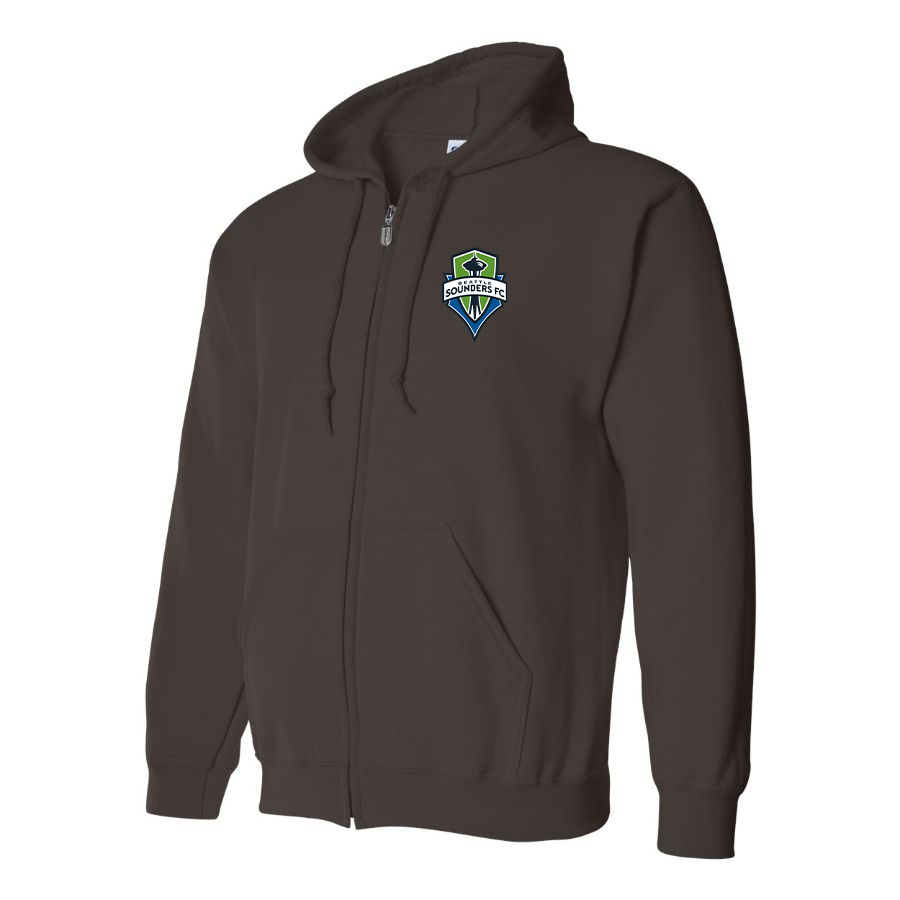 Men's Seattle Sounders FC Zipper Hoodie