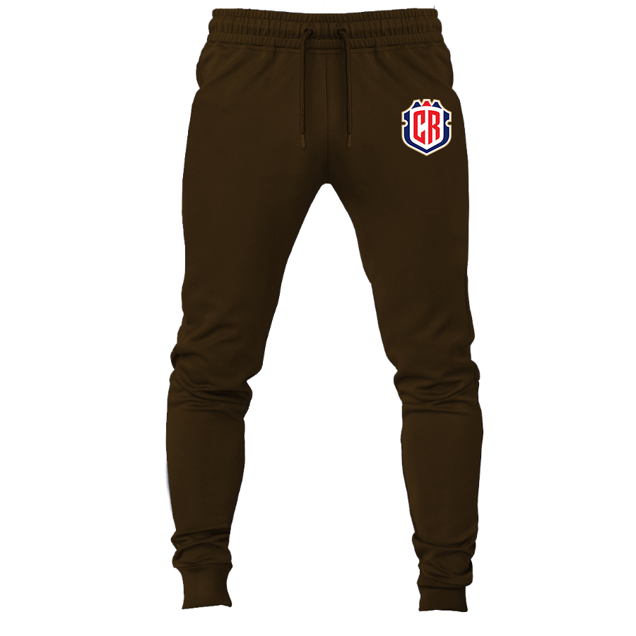 Men's Costa Rica National Soccer Team Joggers Sweatpants