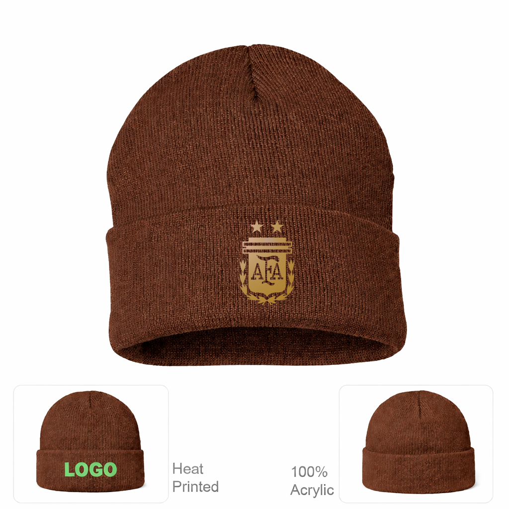 Argentina Soccer Beanie Hat