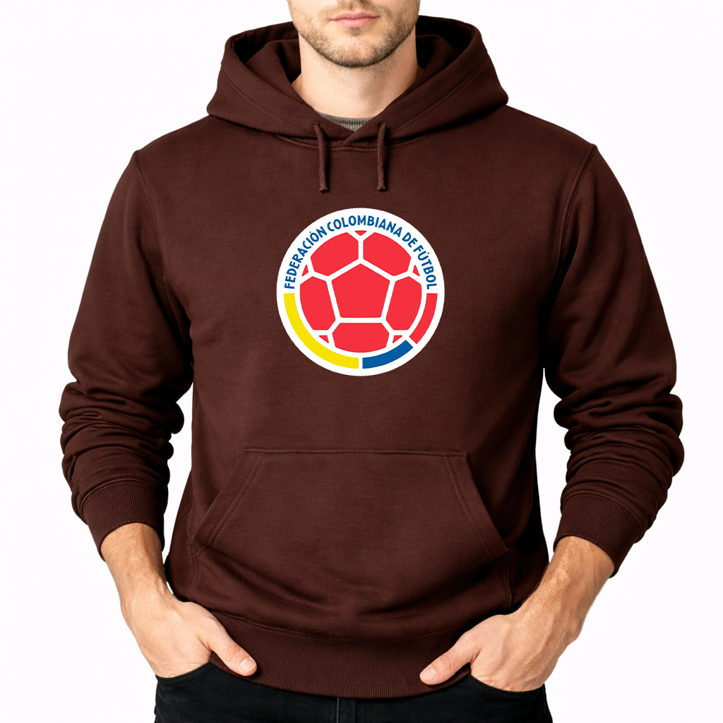 Men's Colombia National Soccer Team Pullover Hoodie