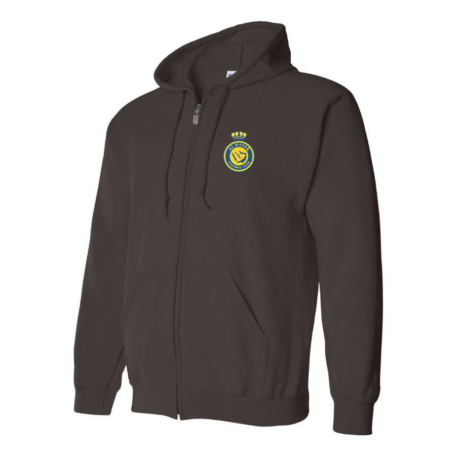 Men's Al Nassr FC Zipper Hoodie