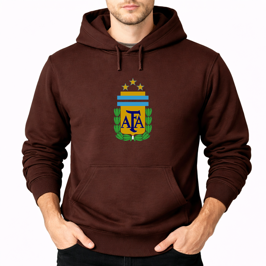 Men's Argentina National Soccer Team Pullover Hoodie