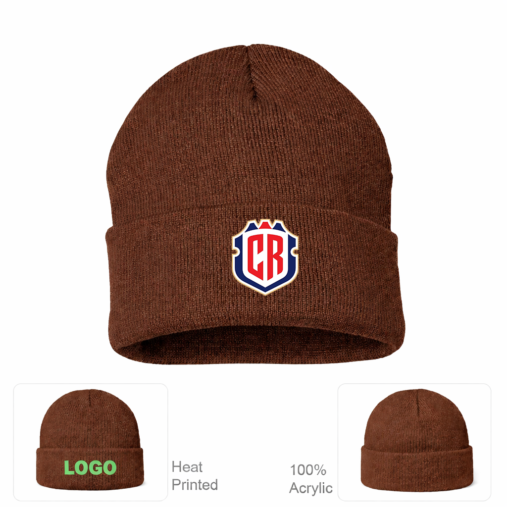 Costa Rica National Soccer Team Beanie Hat