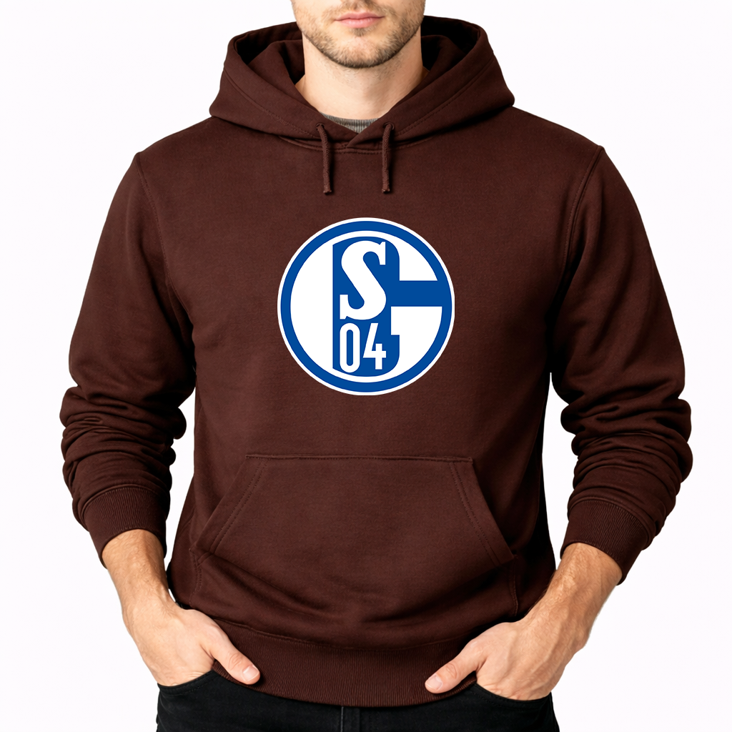 Men's Schalke 04 FC Pullover Hoodie