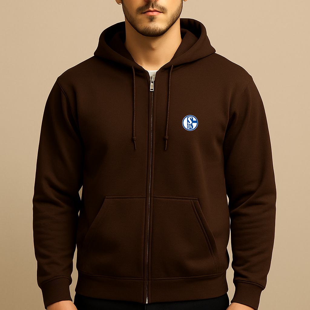 Men's Schalke 04 FC Zipper Hoodie