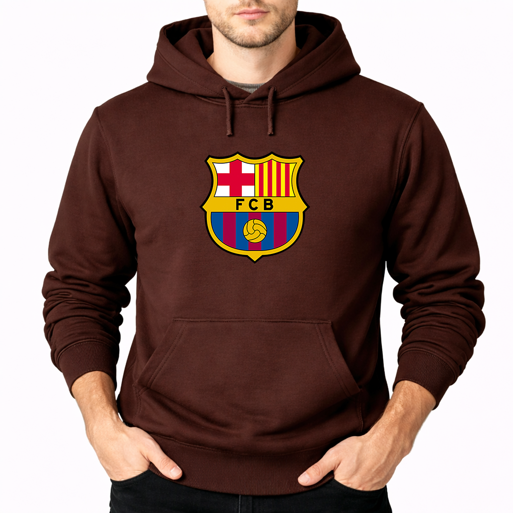 Men's F.C. Barcelona Soccer Pullover Hoodie