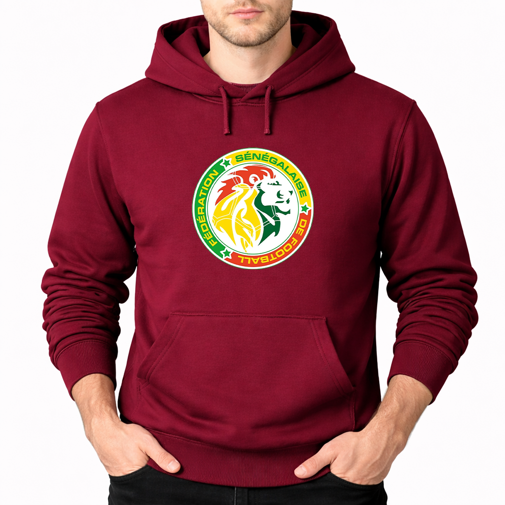 Men's Senegal National Soccer Team Pullover Hoodie