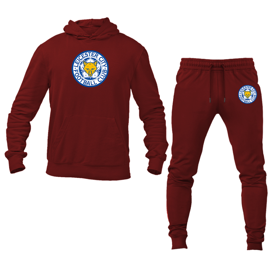 Men's Leicester City FC Hoodie Joggers Set