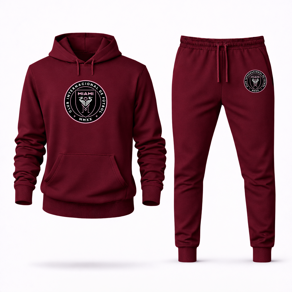 Men's Inter Miami FC Hoodie Joggers Set