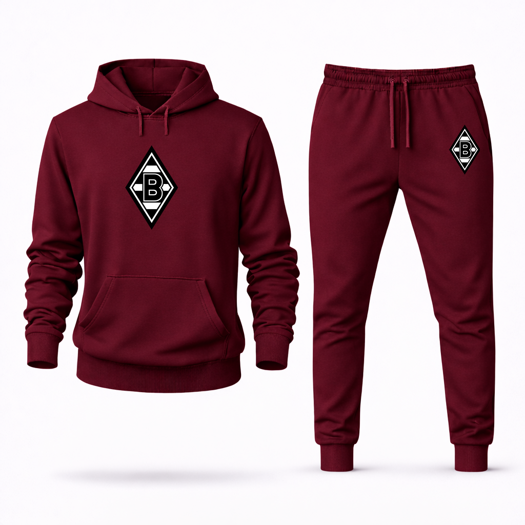 Men's Borussia Monchengladbach FC Hoodie Joggers Set